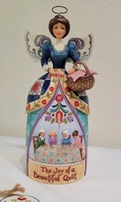 Jim Shore Figurine Joy of a Beautiful Quilt / Angel with Quilt 2009 4014966 picture