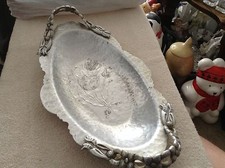 Two handled aluminum tray picture