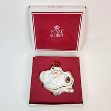 Vintage Royal Albert Old Country Roses 1962 Rose Ornament Fine China w/ Box picture