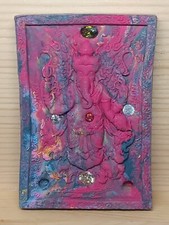 GENUINE KRUBA KRISSANA PHRA PIKANET GANESHA MONEY WEALTH  PROTECTION AMULET picture
