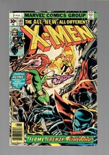 X-Men #105 Marvel Comics Group Phoenix Firelord 1977 Newsstand picture
