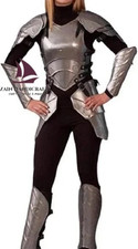 ZAIN Medieval Full Suit Fantasy Armor Costume Wearable for Women Valentine Gift picture