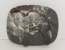 Vintage Primitive Tin Soldered Camel Cookie Cutter Flatback Handled 4