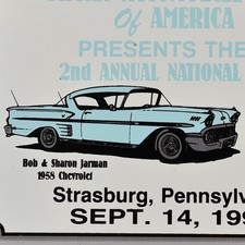 1991 National Meet Car Show Smoketown Strasburg Good N Plenty Restaurant PA picture