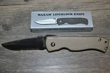 MAXAM LINER LOCK POCKET KNIFE NEW IN BOX picture