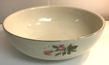 VTG HALL'S SERVING BOWL SUPERIOR QUALITY KITCHENWARE HEATHER ROSE GRANNY CORE picture