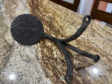 Antique Cast Iron Buggy Wagon Carriage Step Star Pattern 3 Prong picture