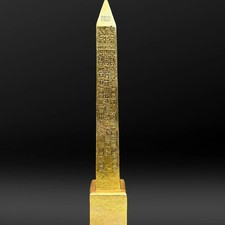 Pharaonic Obelisk Statue Antiques Hieroglyphics Rare Ancient Egyptian BC Antique picture
