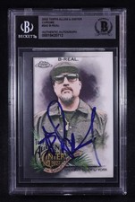 B-Real signed 2022 Topps Chrome Allen & Ginter #242 (BGS) - Cypress Hill Rapper picture