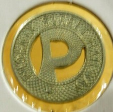 1930 Phoenix, AZ Street Railway Transit Trolley Token - Ariz. Arizona picture
