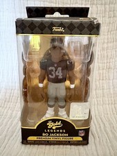 FUNKO POP NFL GOLD LEGENDS RAIDERS BO JACKSON 5 INCH FIGURE picture