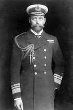 King George of England in uniform Historic Old Photograph picture