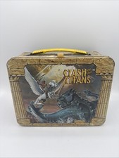 Vintage 1980 Clash of the Titans Metal Lunch Box NO Thermos picture