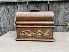 Thomas A Edison Model H Cylinder Home Phonograph  Case picture
