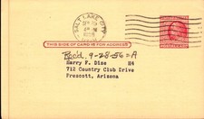 Announcing Visitation Of York Rite Bodies Masonic Temple Salt Lake City 1956 picture