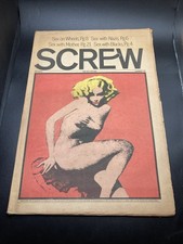 Screw Newspaper No #141 (70s) Vintage NYC Underground Erotica picture