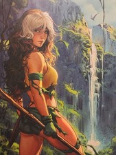 Rogue: The Savage Land #4 Marvel Comics 2025 Ivan Talavera 1:50 Virgin Variant picture