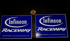 X2 INFINEON-RACEWAY- Sticker Decal  ORIGINAL old stock picture