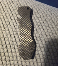 Carbon Fiber Pry Bar. Hand Carved From Fredrick Knives. picture