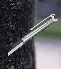 Titanium Alloy Pocket Opener Folding Knife Portable Outdoor EDC Folded Cutter picture