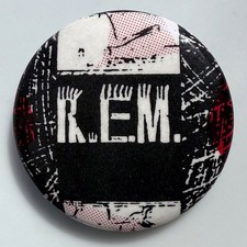 Rare Vintage 1987 R.E.M. Dead Letter Office button RARE band pin REM 1” badge NM picture
