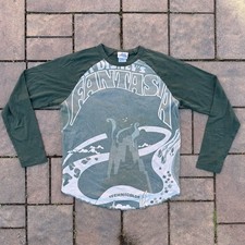 Vintage Walt Disney Fantasia Chernabog Baseball Style Tee Shirt Medium picture