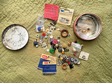 Vintage/Antique Button Lot Of All Kinds picture