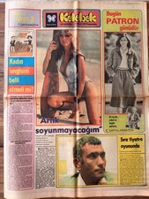 Farrah Fawcett 1979 Turkish Newspaper Cover Charlie’s Angels Very Rare Vintage picture