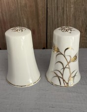 Vintage 1950's Lefton Golden Wheat Salt & Pepper Shakers picture