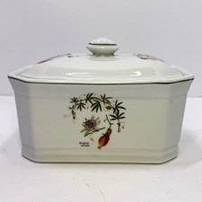 Vintage Louis Lourioux Le Faune French Porcelain Covered Casserole Dish picture
