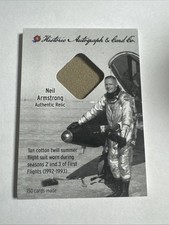 2026 Historic Autographs Neil Armstrong Flight Suit Relic - Only 150 Made picture