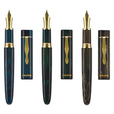 Asvine C2000 Ebonite Fountain Pen NO.8 EF/F/M/Stub 1.1 Nib Large Size Gift Pen picture