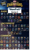 Marvel Contest of Champions Arcade Cards (Nonfoil, Series 3) MCOC Series 3 picture