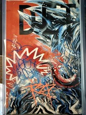 RZP Signed Marvel Venomized Goku Dragonball Z Art book Wraparound cover picture
