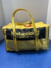 Vintage Kodak Kodacolor II Film Cooler Bag Retro 1980s Vinyl Lunch Box picture