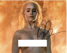 Emilia Clarke Signed 8x10 Photo UACC COA + Date, Location, & Event Details picture