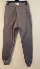 New USGI Polypro Cold Weather Drawers Pants ECWCS Thermal Army Brown - SMALL picture