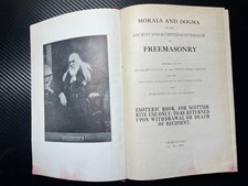 Albert Pike Morals and Dogma Scottish Rite Freemasonry 1948 Masonic Book 33rd picture