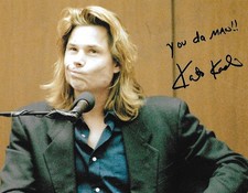 Kato Kaelin autographed 8x10 photo O.J. Simpson Trial Witness RARE COA LOOK picture