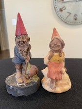 2 Tom Clark Gnomes Bonny Retired 1984, Puck Reired 1986 5.5