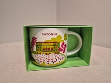 New Starbucks Bayonne Pyrénées-Atlantique France You Are Here 14 oz Mug Unused picture
