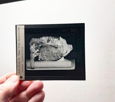 Cape York METEORITE Joseph Chamberlain magic lantern GLASS SLIDE picture