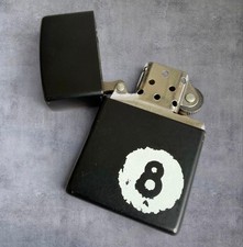 Zippo Oil Lighter 8-Ball Black picture