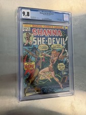 Shanna the She-Devil #5 CGC 9.8 White Pages KEY 1st Appearance of Nekra 1973 picture