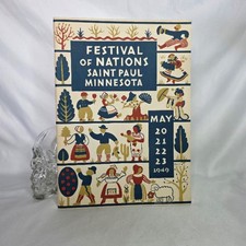 1949 Festival of Nations Saint Paul, Minnesota Program picture
