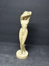 Vintage Nude Woman Statue Classical Greek Pose Venus Aphrodite 9