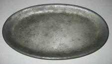 Vintage Albert Pick Co. Inc. Siz-L-Hot #8004 Smalll Metal Platter Prop picture