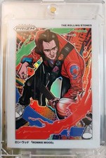 RONNIE WOOD 2025 Panini Prizm The Rolling Stones  Manga Card  SSP #3 MT  picture