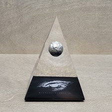 Microsoft Windows Summit 1993 Paper Weight Planet Earth Pyramid Eye Illuminati picture