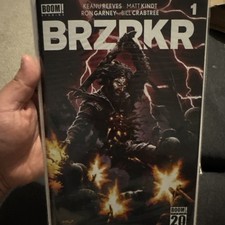 BRZRKR #1 CONVENTION EXCLUSIVE (2025)   - NRG LTD 150 - MOVIE COMING KEANU picture